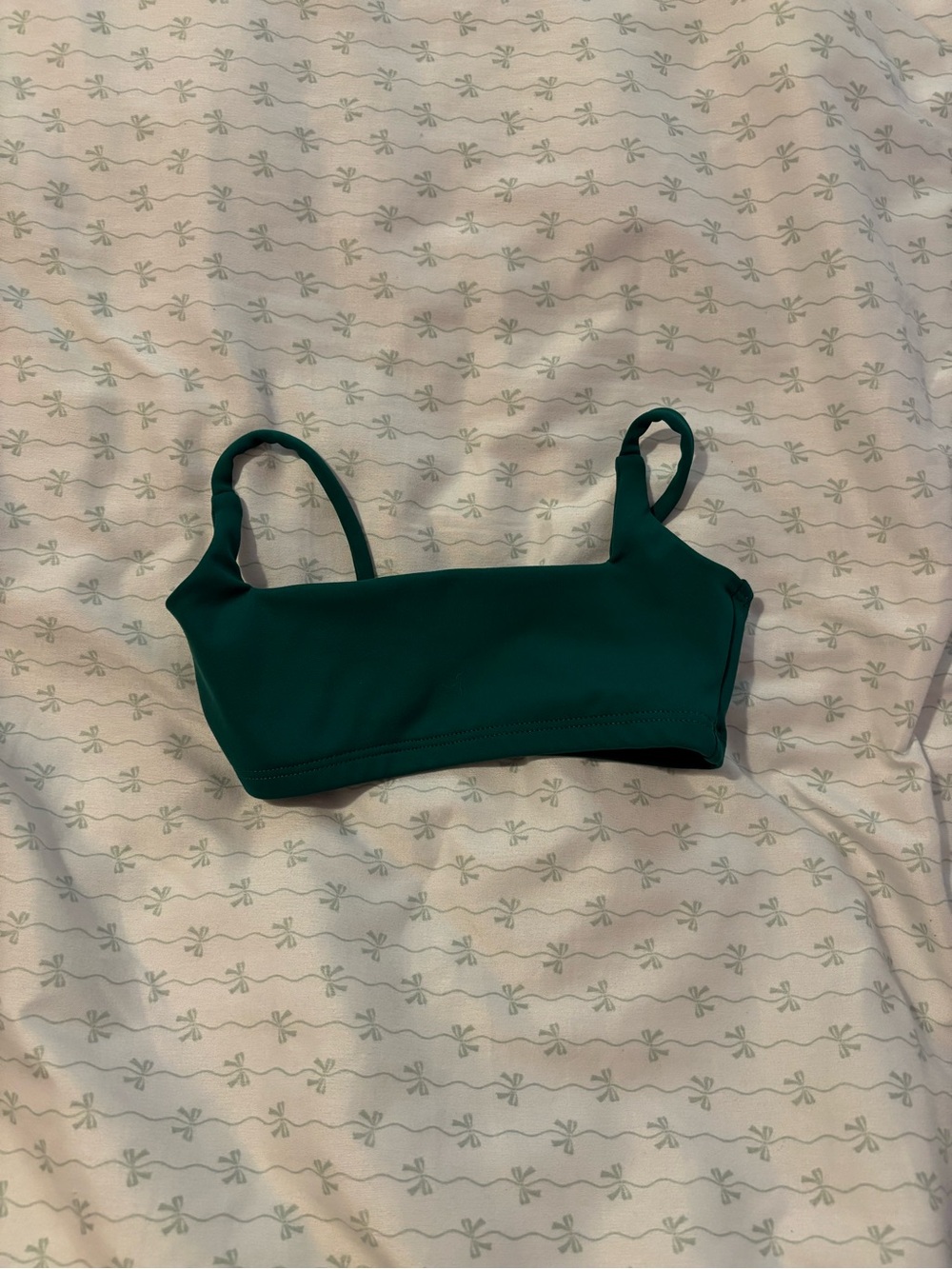 Forest Green Sports Bra Top Tiger Friday